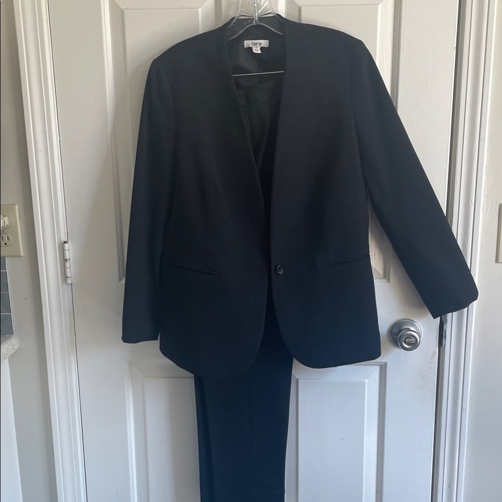 Bar III Women's Black Suit Set